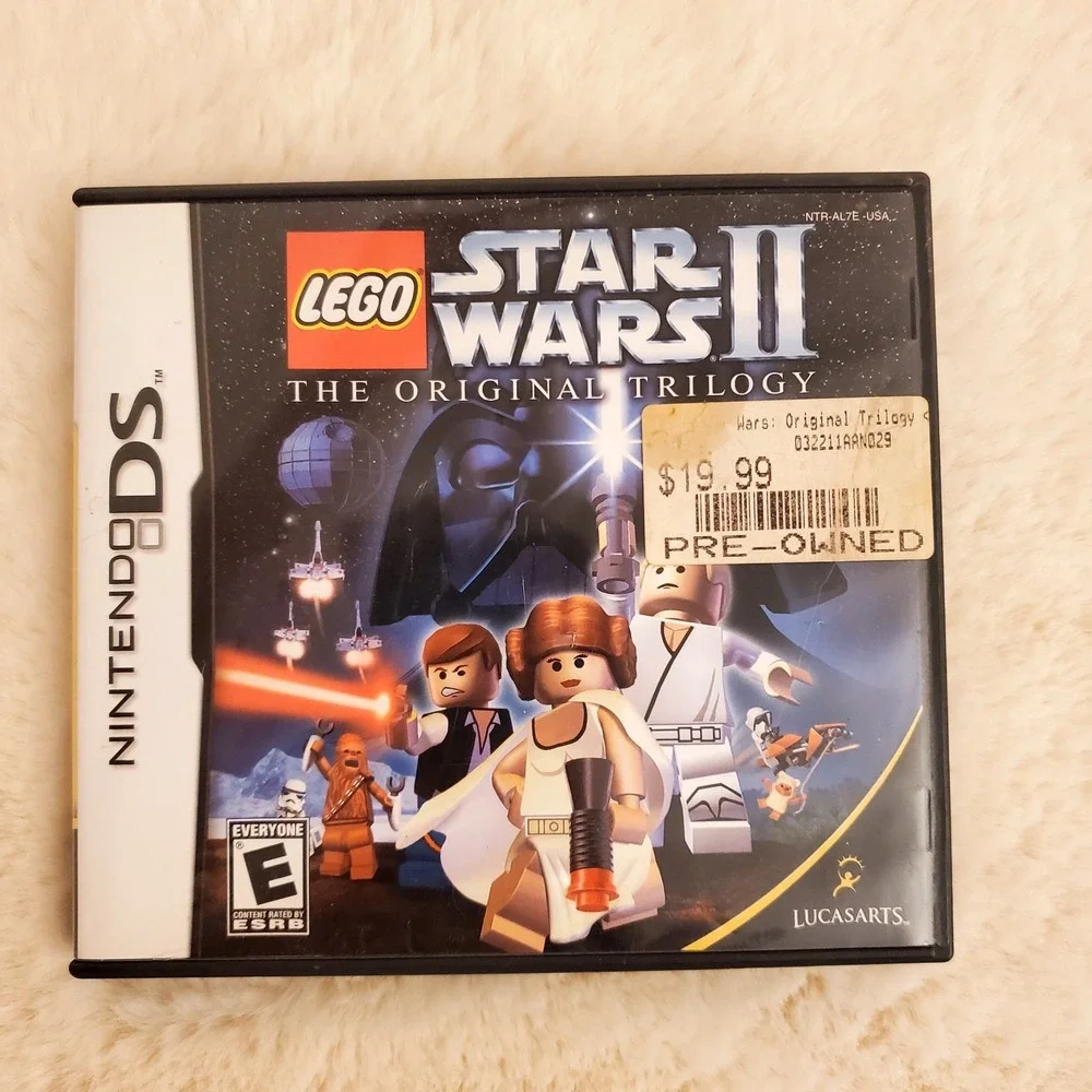 LEGO Star Wars II: The Original‎ Trilogy (Nintendo DS, 2006) Complete Tested CIB